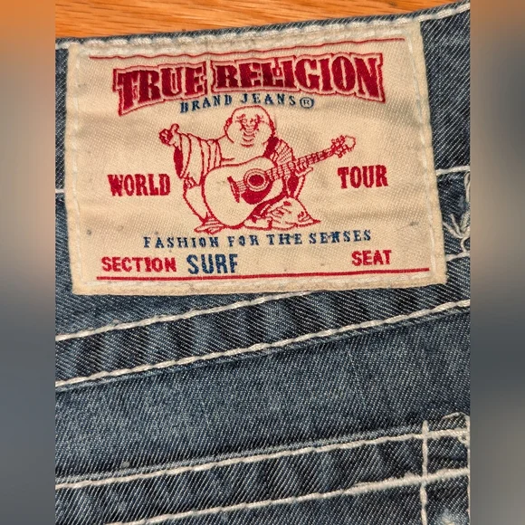 True Religion Surf Denim Swimwear